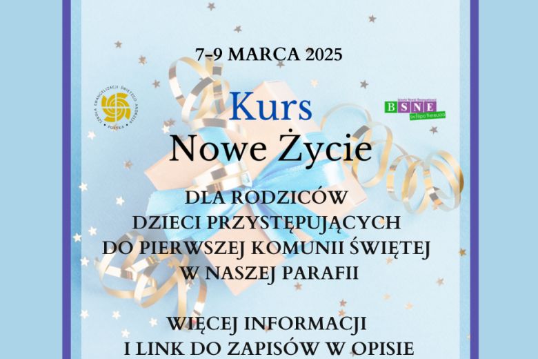 Zaproszenie dla rodziców dzieci przygotowujących się do przyjęcia I Komunii