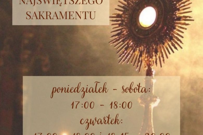 Adoracja Najświętszego Sakramentu