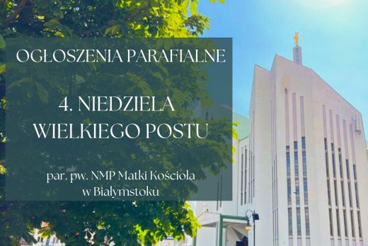 Ogłoszenia parafialne