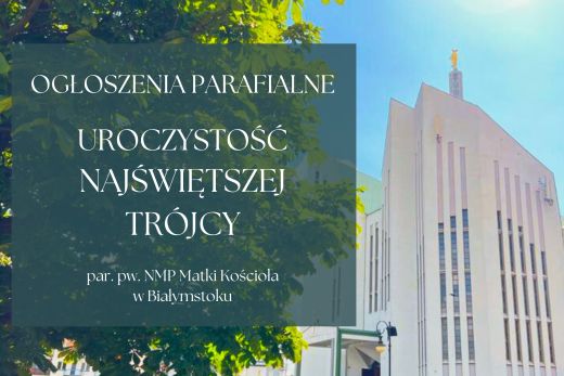 Ogłoszenia parafialne